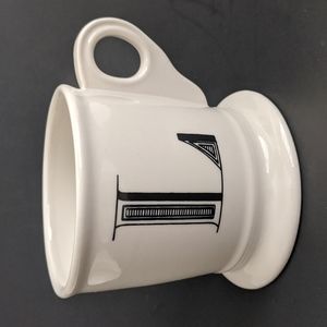ANTHROPOLOGY Monogram Initial L Mug